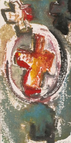 1 - Gouache on paper