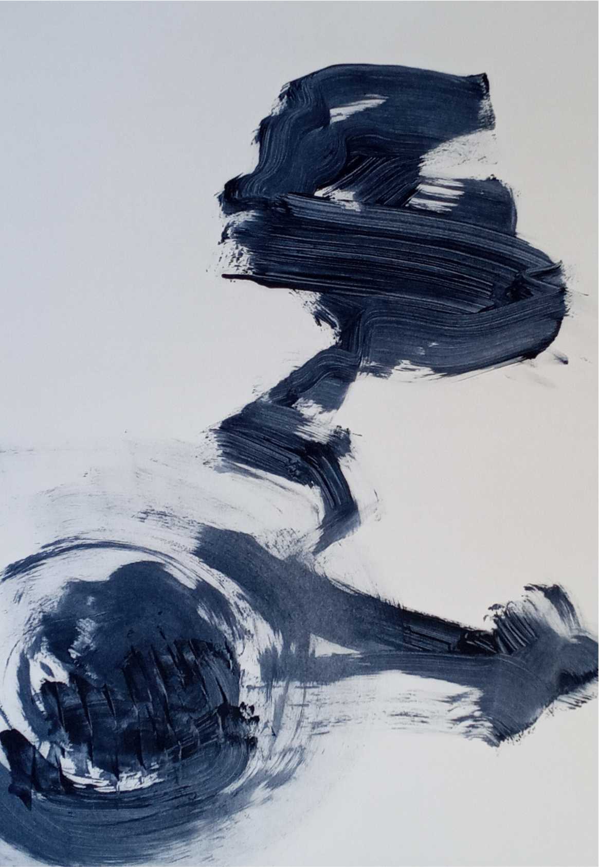 11 - Oil on cardboard