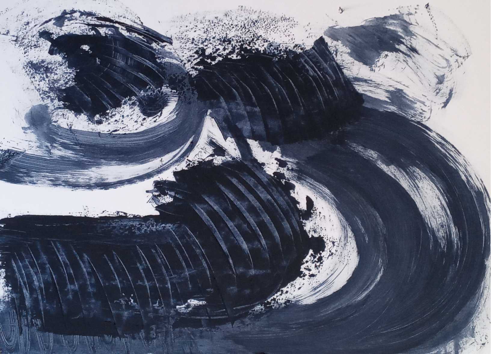 12 - Oil on cardboard