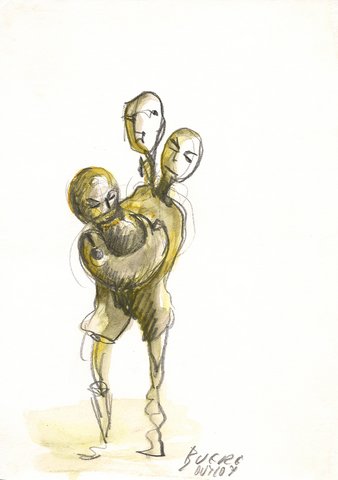 12 - Mixed technique on paper