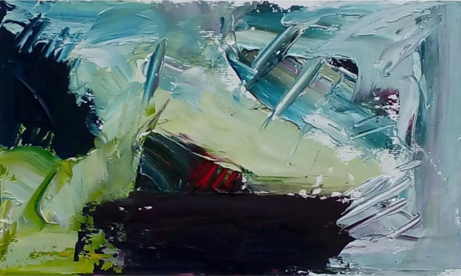 2 - Oil on cardboard paper