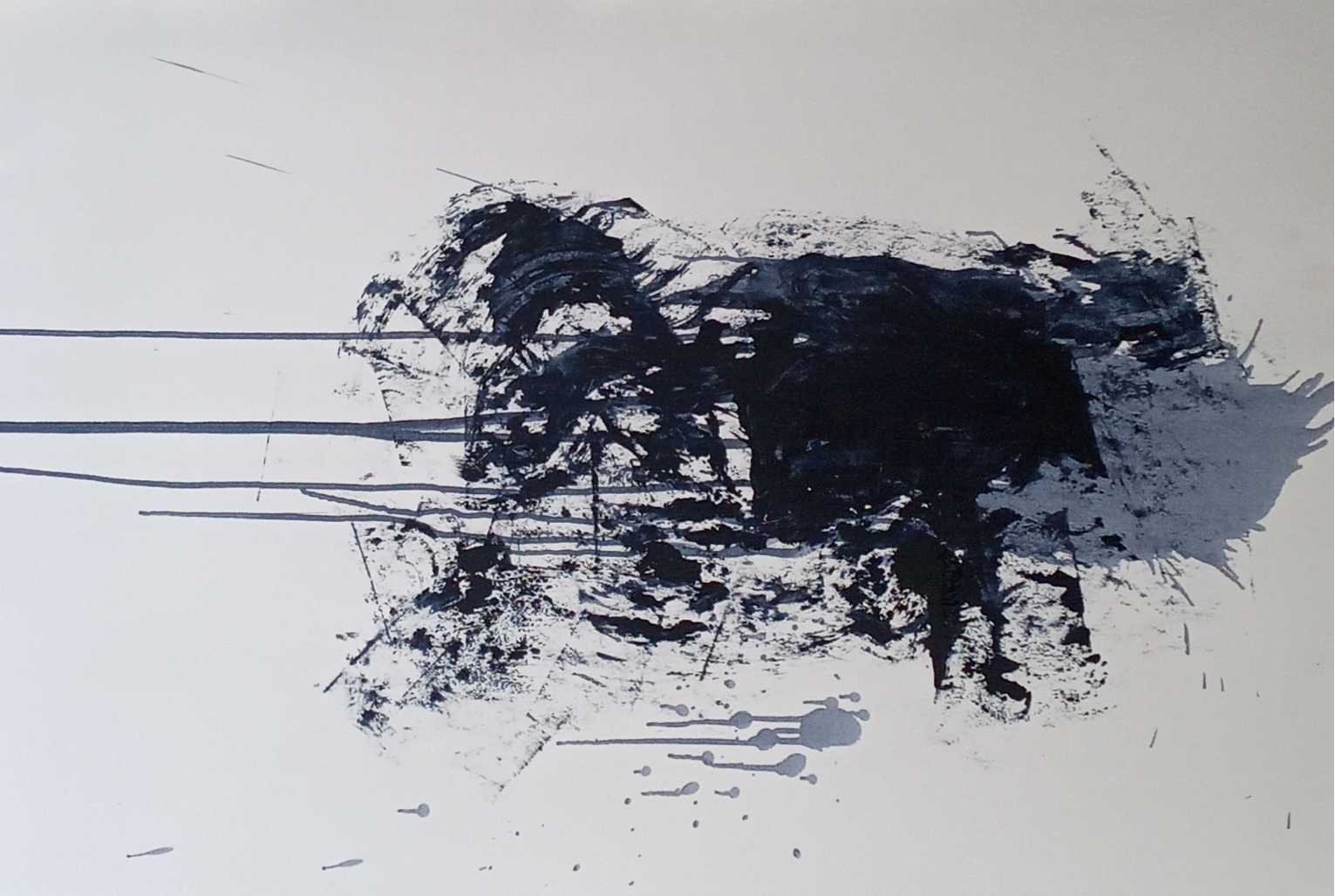 3 - Oil on cardboard