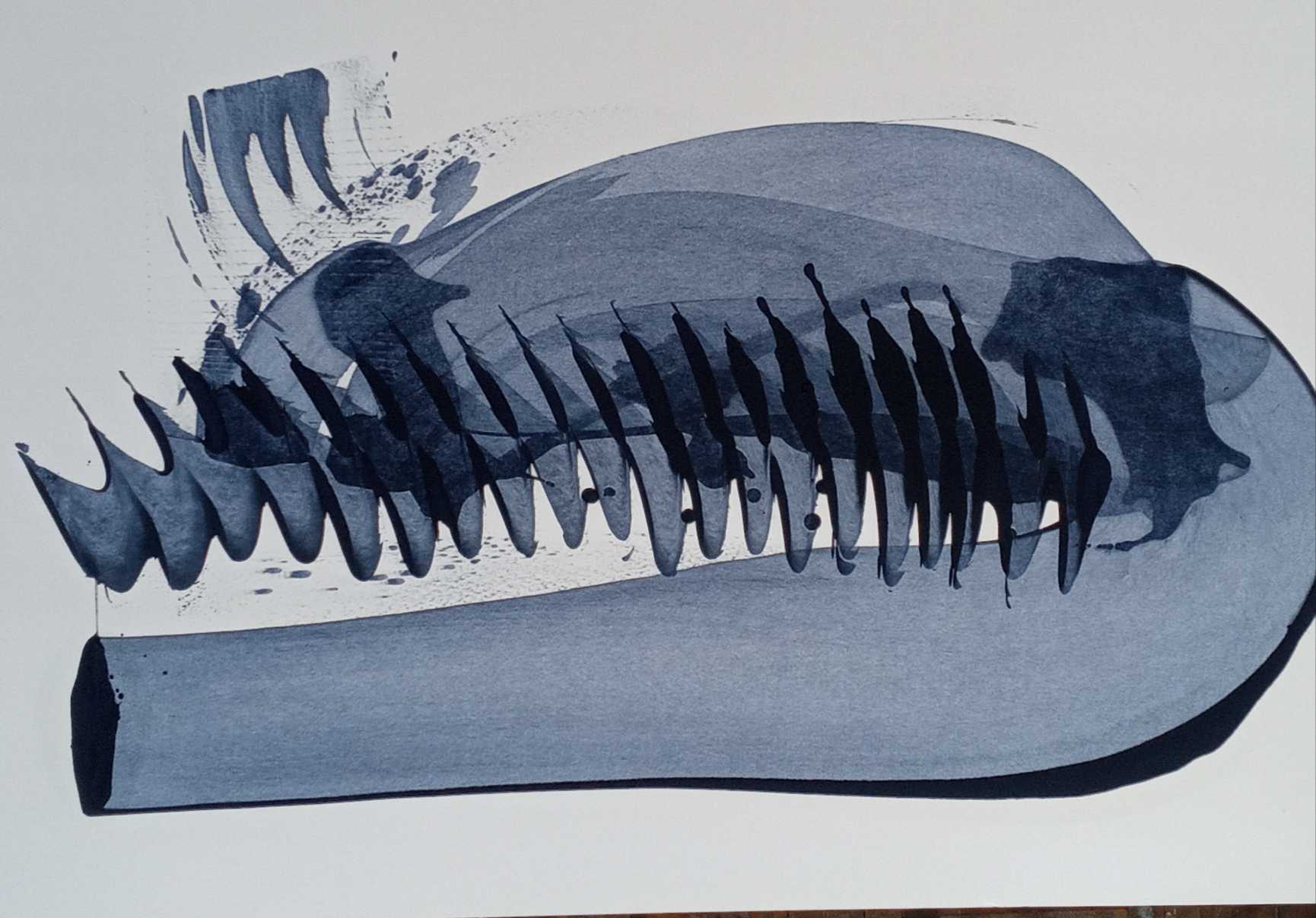 4 - Oil on cardboard