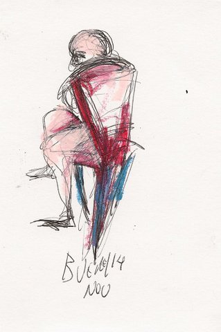 4 - Mixed technique on paper