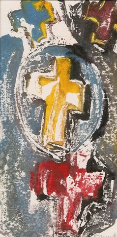 4 - Gouache on paper