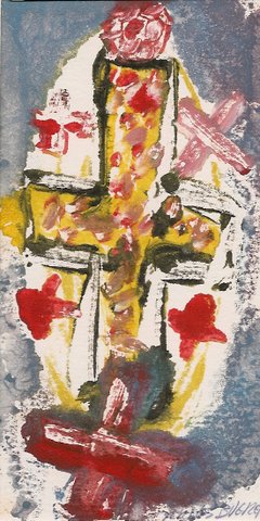 5 - Gouache on paper