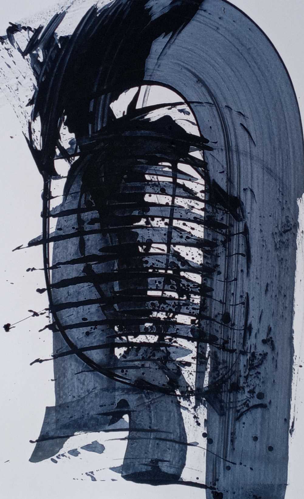 5 - Oil on cardboard