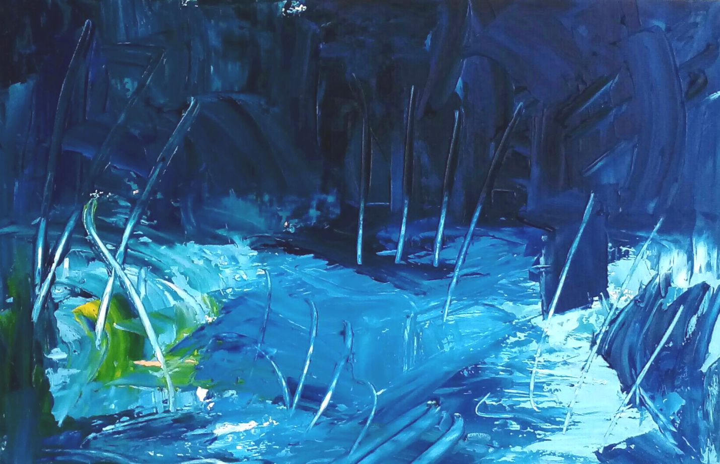 6 - Oil on cardboard paper