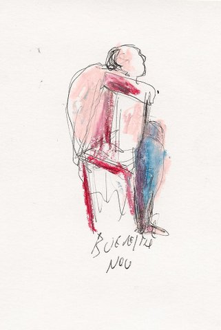 7 - Mixed technique on paper