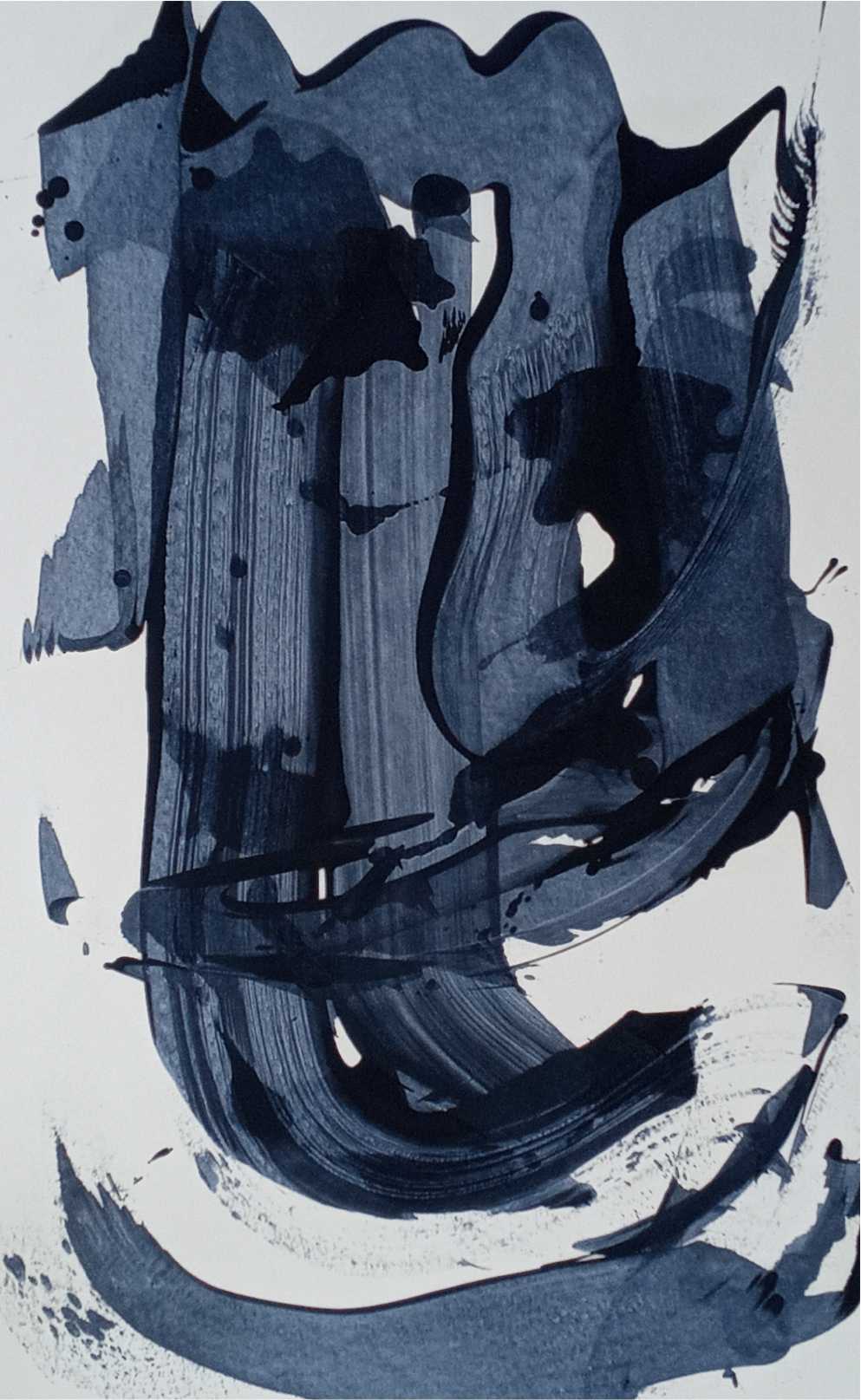 8 - Oil on cardboard