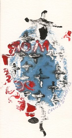 8 - Gouache on paper