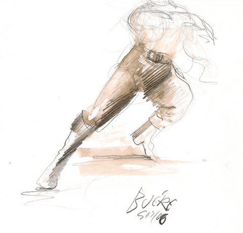 9 - Mixed technique on paper